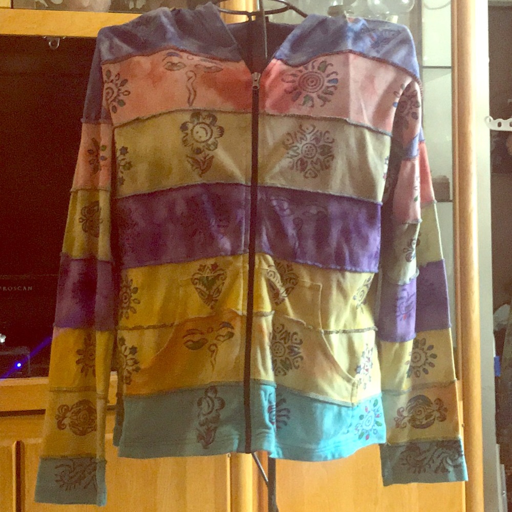 All that jazz cotton hoodie